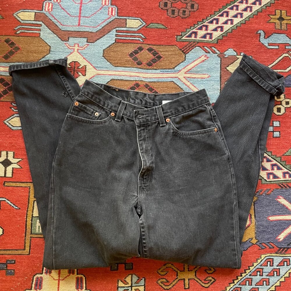 Vintage Levi Slim Tapered Leg 512 washed black sz 29